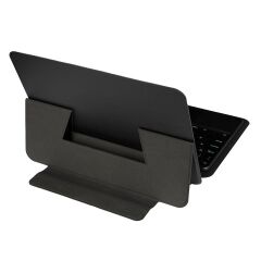 Galaxy Tab S7+ Plus 12.4'' Uyumlu Klavyeli Kılıf Standlı Bluetooth Klavye Trackpad Keyboard