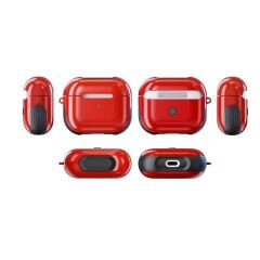 Airpods 3. Nesil Uyumlu Kılıf Anti-Shock Kulaklık Kılıfı Darbe Emici Tam Koruma Shockproof