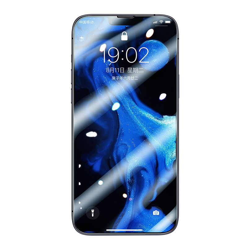 Apple iPhone 13 Pro Benks Little KingKong Temperli Cam Ekran Koruyucu Siyah