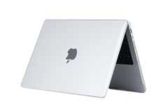 MacBook Pro 16 2021 Kılıf Koruyucu Kapak 16.2'' A2485 Uyumlu Şeffaf Parlak Tasarım Hava Kanallı