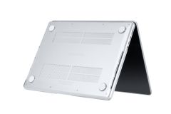 MacBook Pro 16 2021 Kılıf Koruyucu Kapak 16.2'' A2485 Uyumlu Şeffaf Parlak Tasarım Hava Kanallı