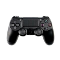 Kablosuz Oyun Kolu Titreşimli - Touchpad Bluetooth Gamepad - Wireless Joystick - PS4 / PC / Laptop Siyah