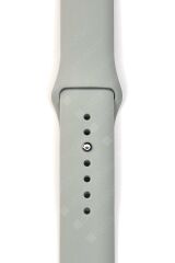 Redmi Watch 3 Active Uyumlu Silikon Kordon Premium Spor Kayış Jel Silikon Spor Kordon Gri