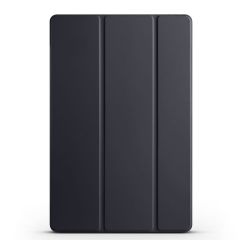 Galaxy Tab S9 FE+ Plus Kapaklı Kılıf Standlı Flip Smart Akıllı Kapak Uyku Modlu Tablet Kılıfı Siyah