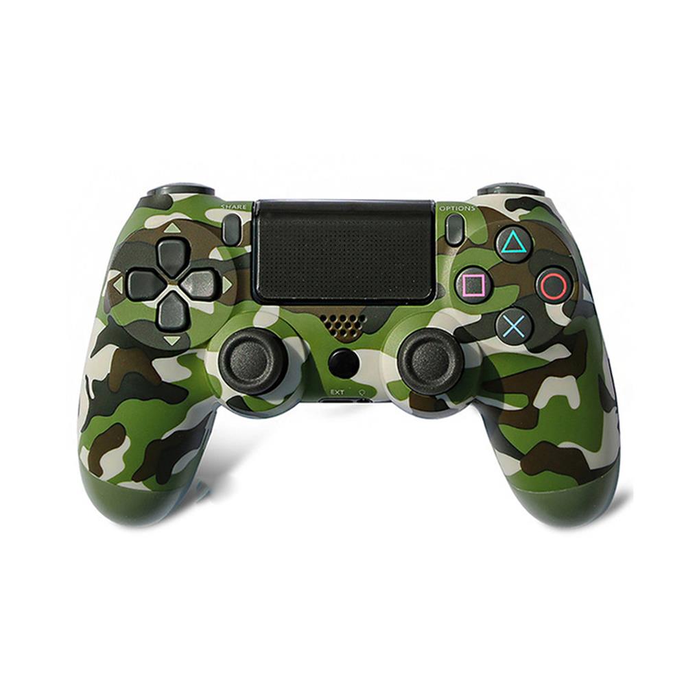 Kablosuz Oyun Kolu Titreşimli - Touchpad Bluetooth Gamepad - Wireless Joystick - PS4 / PC / Laptop Yeşil
