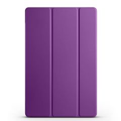 Galaxy Tab S9 FE+ Plus Kapaklı Kılıf Standlı Flip Smart Akıllı Kapak Uyku Modlu Tablet Kılıfı Mor