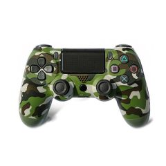 PS4 Oyun Kolu Titreşimli - Touchpad - Kablosuz Bluetooth Gamepad - Wireless Joystick Yeşil