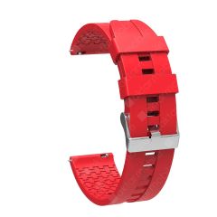 Amazfit GTS 4 Mini Uyumlu Silikon Kordon Spor Tasarım Premium Spor Kayış Gri
