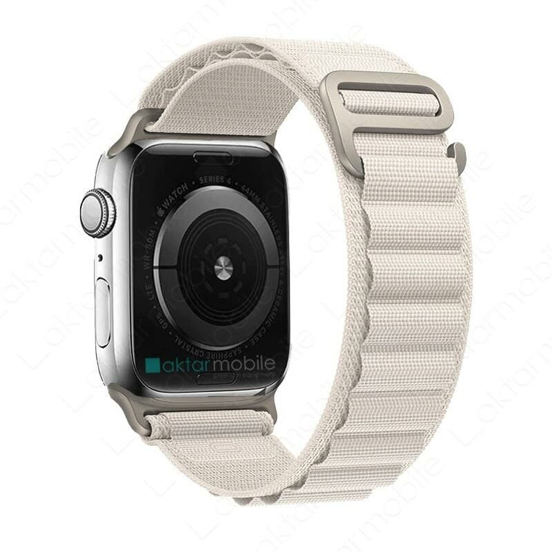 Apple Watch 3 2 1 38 mm uyumlu Kordon Alpine Loop Örgü Kayış