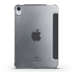Apple iPad Mini 6. Nesil 2021 Uyumlu Kılıf Flip Akıllı Kapak Standlı Kılıf Smart Cover Uyku Modlu