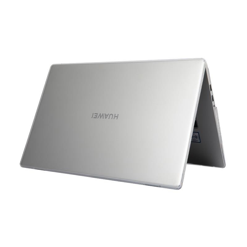 Huawei MateBook D15 2021 uyumlu Kılıf Koruyucu Kapak Parlak Şeffaf Tasarım Hava Kanallı