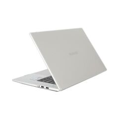 Huawei MateBook D15 2021 uyumlu Kılıf Koruyucu Kapak Parlak Şeffaf Tasarım Hava Kanallı