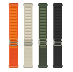 Samsung Galaxy Watch 46 mm uyumlu Kordon Alpine Loop Kumaş Örgü Kayış