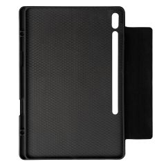 Galaxy Tab S10 Ultra 14.6'' SM-X920 Uyumlu Klavyeli Kılıf Standlı Bluetooth Klavye Trackpad Keyboard