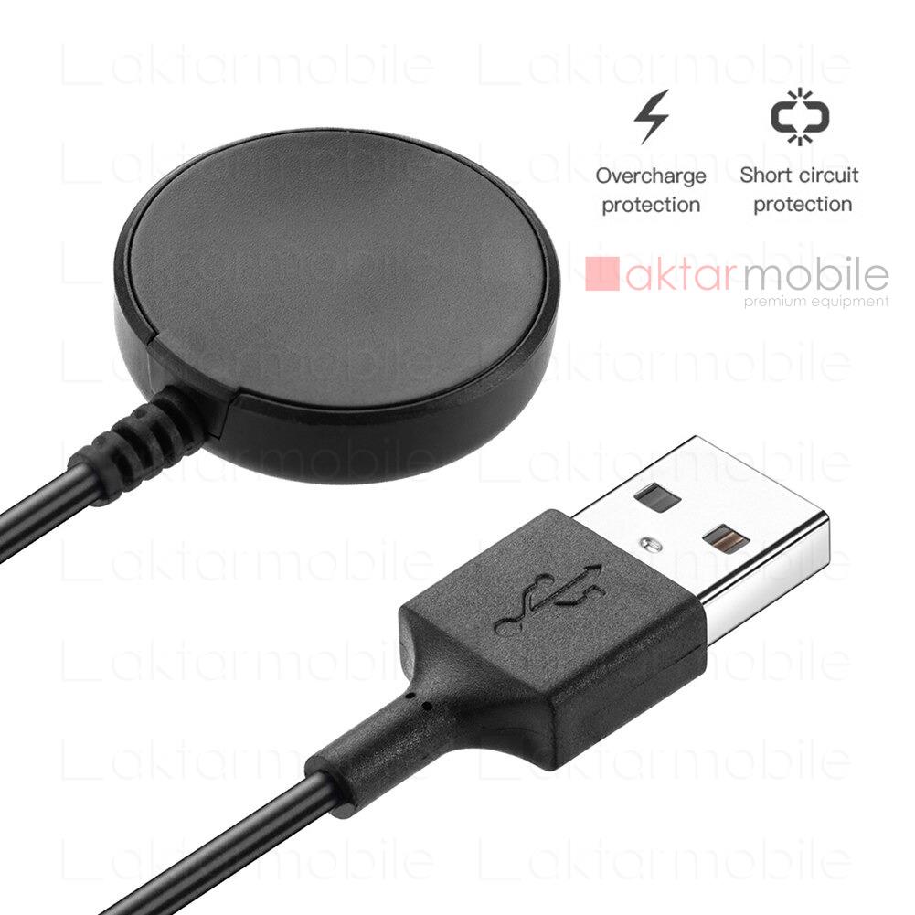 Samsung Galaxy Watch 4 Classic 42 / 46 mm uyumlu USB Şarj Aleti Manyetik Şarj Cihazı Hızlı Şarj Kiti