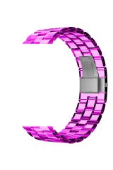 Samsung Galaxy Watch 6 40 / 44 mm Uyumlu Kordon Renkli Şeffaf Kayış Plastik Kordon