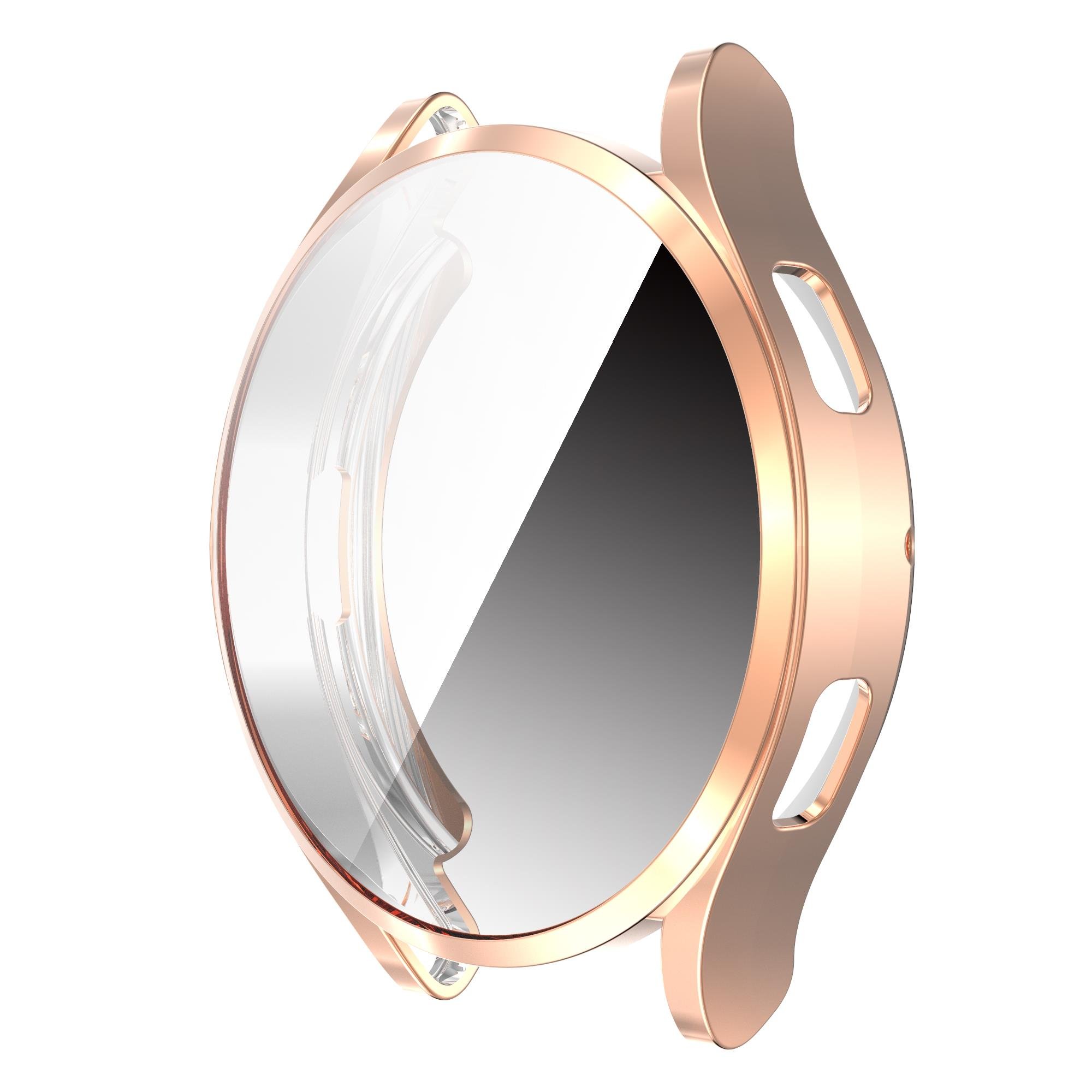 Galaxy Watch 4 40 mm Ekran Koruyucu & Kasa Koruma 360° Full Body Gard Tüm Gövde Tam Koruma Rose Gold
