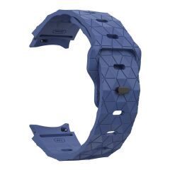 Samsung Galaxy Watch 4 40 44 mm Silikon Kordon Geometrik Desenli Spor Tasarım Premium Kayış