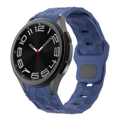 Samsung Galaxy Watch 4 40 44 mm Silikon Kordon Geometrik Desenli Spor Tasarım Premium Kayış