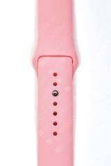 Amazfit GTR 2 47 mm Uyumlu Silikon Kordon Premium Spor Kayış Jel Silikon Spor Kordon Pembe