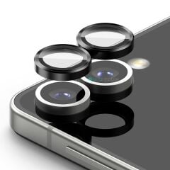 Galaxy Z Flip 7 uyumlu Kamera Lens Koruyucu Temperli Cam Tam Koruma
