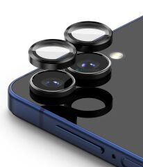 Galaxy Z Flip 7 uyumlu Kamera Lens Koruyucu Temperli Cam Tam Koruma