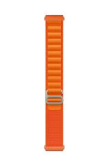 Amazfit GTS 4 Mini uyumlu Kordon Alpine Loop Kumaş Örgü Kayış Turuncu