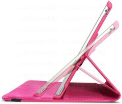 Apple iPad 9. Nesil 2021 10.2'' inc Kılıf 360° Dönebilen Akıllı Kapak Standlı Kılıf Smart Uyku Modlu Mavi