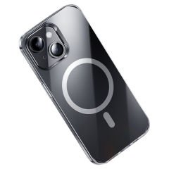 Apple iPhone 15 Kılıf Magsafe Şarj Özellikli Benks ​​​​​​Crystal Serisi Şeffaf Kapak