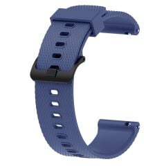 Amazfit GTS 4 Mini Uyumlu Silikon Kordon Tırtıklı Tasarım Premium Spor Kayış