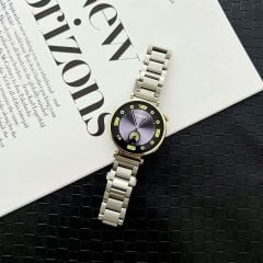 Huawei Watch GT 5 41 mm (18 mm) Uyumlu Metal Baklalı Kordon Paslanmaz Çelik Kayış Premium