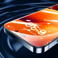 Apple iPhone 14 Pro Max ​​​​Benks V Pro Plus Şeffaf Ekran Koruyucu Siyah