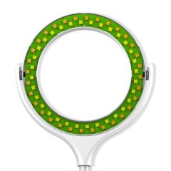 Ring Light Led 7’’ 18 cm Ayaklı Işık Halkası Masa Üstü Çok Amaçlı Şık Tasarım Metal Teleskobik Ayak Siyah