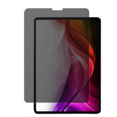 Apple iPad Pro 12.9 2018 (3.Nesil) Zore Tablet Privacy Temperli Cam Ekran Koruyucu Siyah