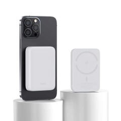 Benks MP03 Magsafe Magnetic Powerbank 10000 Mah Beyaz