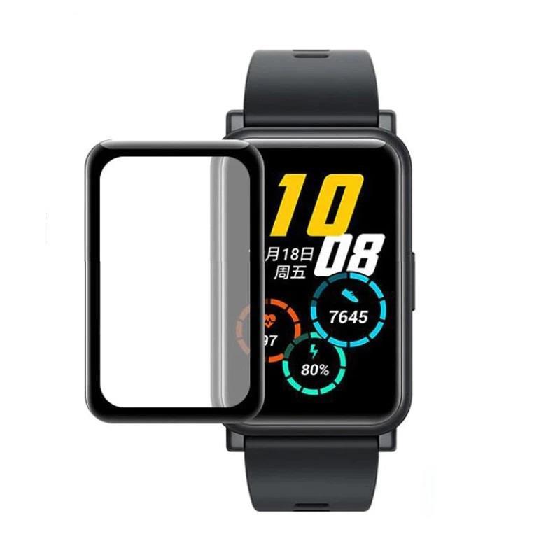 Huawei Watch Fit Ekran Koruyucu 3D Tam Kapatan Kavisli PPMA