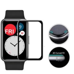 Huawei Watch Fit Ekran Koruyucu 3D Tam Kapatan Kavisli PPMA