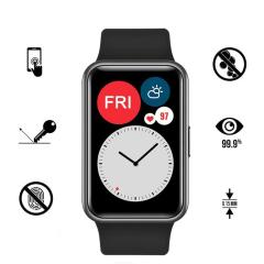 Huawei Watch Fit Ekran Koruyucu 3D Tam Kapatan Kavisli PPMA