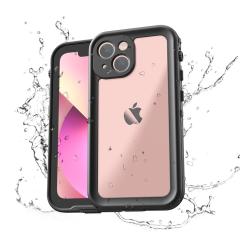 Apple iPhone 13 Mini Su Geçirmez Kılıf - 2 Parça - Tam Uyumlu