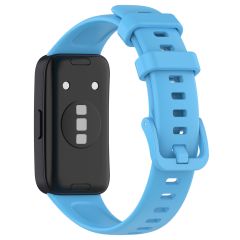 Huawei Band 8 uyumlu Silikon Kordon Premium Spor Kayış Tam Uyumlu Pim Tasarımı Özel Üretim Lacivert