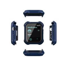 Apple Watch 7 45 mm uyumlu Ekran Koruyucu Anti-Shock Kasa Koruma Mat Tasarım Tüm Gövde Kapak