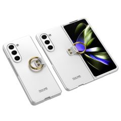 Samsung Galaxy Z Fold 5 Yüzüklü Kılıf Premium Kapak Kamera Korumalı Tam Uyumlu Mat ve İnce Tasarım