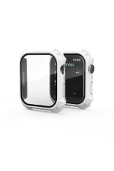 Apple Watch 7 41 mm uyumlu Ekran Koruyucu Anti-Shock Kasa Koruma Mat Tasarım Tüm Gövde Kapak