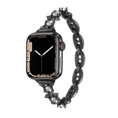 Apple Watch 6 5 4 3 2 1 SE 42 44 mm uyumlu Zarif Taşlı Tasarım Metal Kordon New Collection Şık Kayış