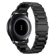 Samsung Galaxy Watch 6 Classic 43 / 47 mm Uyumlu Metal Kordon Premium Paslanmaz Çelik Kayış Baklalı