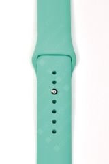 Amazfit GTR 47 mm Uyumlu Silikon Kordon Premium Spor Kayış Jel Silikon Spor Kordon Turkuaz
