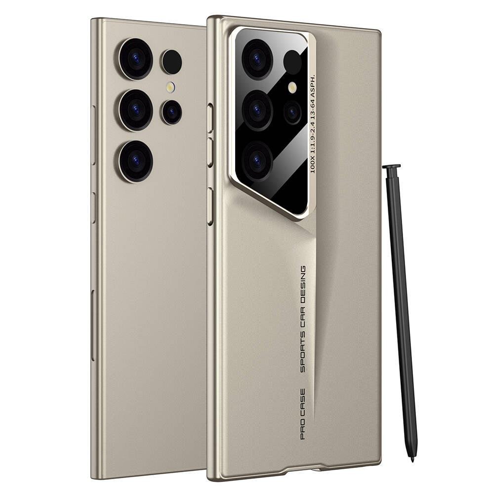 Galaxy S23 Ultra uyumlu Kılıf Kamera Korumalı Spor Tasarım İnce Sert Rubber Procase Kapak