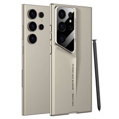 Galaxy S23 Ultra uyumlu Kılıf Kamera Korumalı Spor Tasarım İnce Sert Rubber Procase Kapak