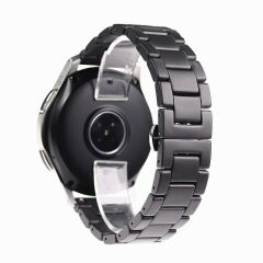 Samsung Galaxy Watch 6 Classic 43 / 47 mm Seramik Metal Kordon Mat & Parlak Premium Seramik Kayış