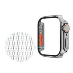 Apple Watch 7 8 45 mm uyumlu Watch Ultra 49 mm Kasa Dönüştürücü & Ekran Koruyucu Tam Koruma